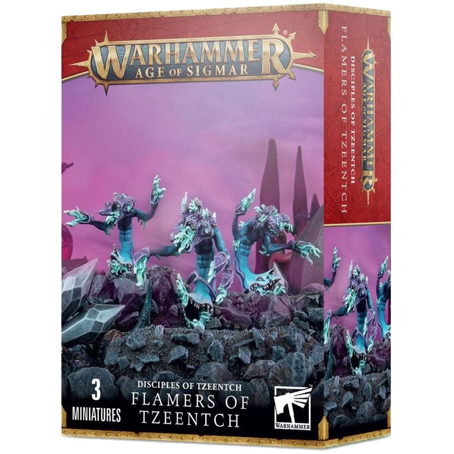 Набор миниатюр Warhammer Games Workshop, Disciples of Tzeentch: Flamers of Tzeentch
Набор миниатюр Warhammer Games Workshop, Disciples of Tzeentch: Flamers of Tzeentch