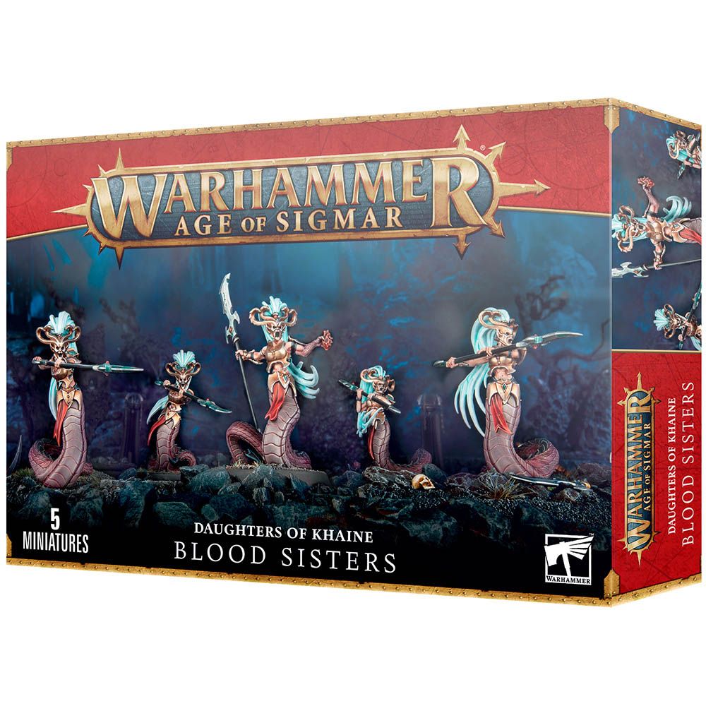 Набор миниатюр Warhammer Games Workshop, Daughters Of Khaine: Blood Sisters
Набор миниатюр Warhammer Games Workshop, Daughters Of Khaine: Blood Sisters