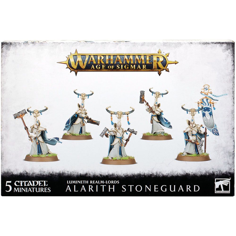 Набор миниатюр Warhammer Games Workshop, Lumineth Realm-lords: Alarith Stoneguard
Набор миниатюр Warhammer Games Workshop, Lumineth Realm-lords: Alarith Stoneguard