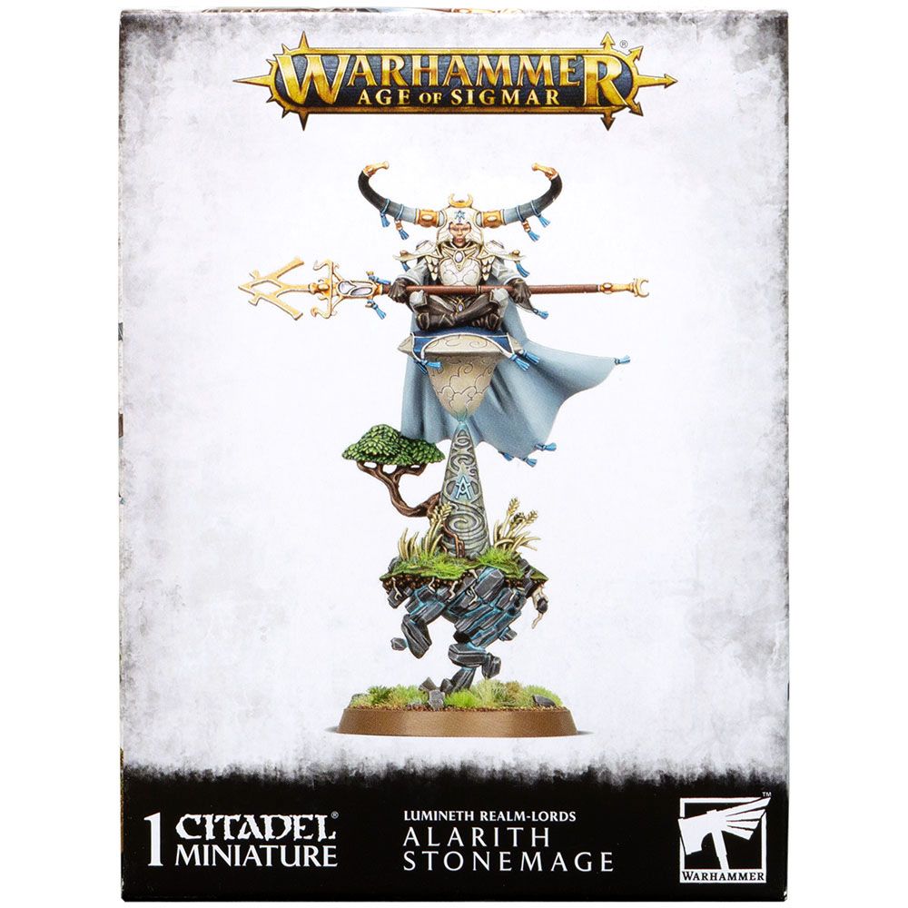 Набор миниатюр Warhammer Games Workshop, Lumineth Realm-lords: Alarith Stonemage
Набор миниатюр Warhammer Games Workshop, Lumineth Realm-lords: Alarith Stonemage