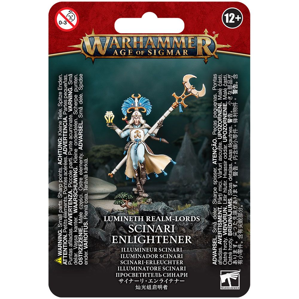 Набор миниатюр Warhammer Games Workshop, Lumineth Realm-lords: Scinari Enlightener
Набор миниатюр Warhammer Games Workshop, Lumineth Realm-lords: Scinari Enlightener