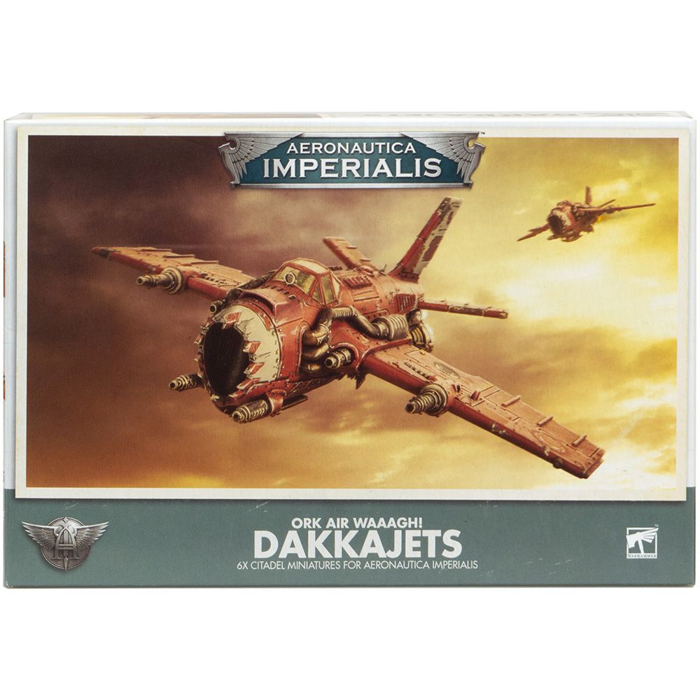 Набор миниатюр Warhammer Games Workshop, Aeronautica Imperialis: Ork Air WAAAGH! Dakkajets
Набор миниатюр Warhammer Games Workshop, Aeronautica Imperialis: Ork Air WAAAGH! Dakkajets