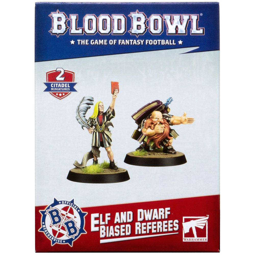 Набор миниатюр Warhammer Games Workshop, Blood Bowl: Elf and Dwarf Biased Referees
Набор миниатюр Warhammer Games Workshop, Blood Bowl: Elf and Dwarf Biased Referees