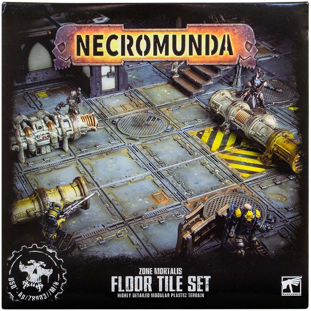 Набор миниатюр Warhammer Games Workshop, Necromunda: Zone Mortalis Floor Tile Set
Набор миниатюр Warhammer Games Workshop, Necromunda: Zone Mortalis Floor Tile Set