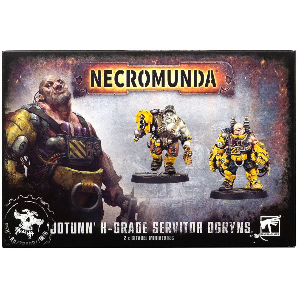 Набор миниатюр Warhammer Games Workshop, Necromunda: Jotunn H-Grade Servitor Ogryns
Набор миниатюр Warhammer Games Workshop, Necromunda: Jotunn H-Grade Servitor Ogryns