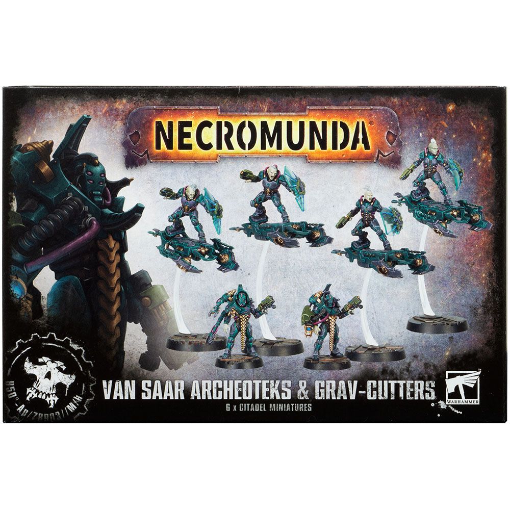 Набор миниатюр Warhammer Games Workshop, Necromunda: Van Saar Archeoteks and Grav-Cutters
Набор миниатюр Warhammer Games Workshop, Necromunda: Van Saar Archeoteks and Grav-Cutters