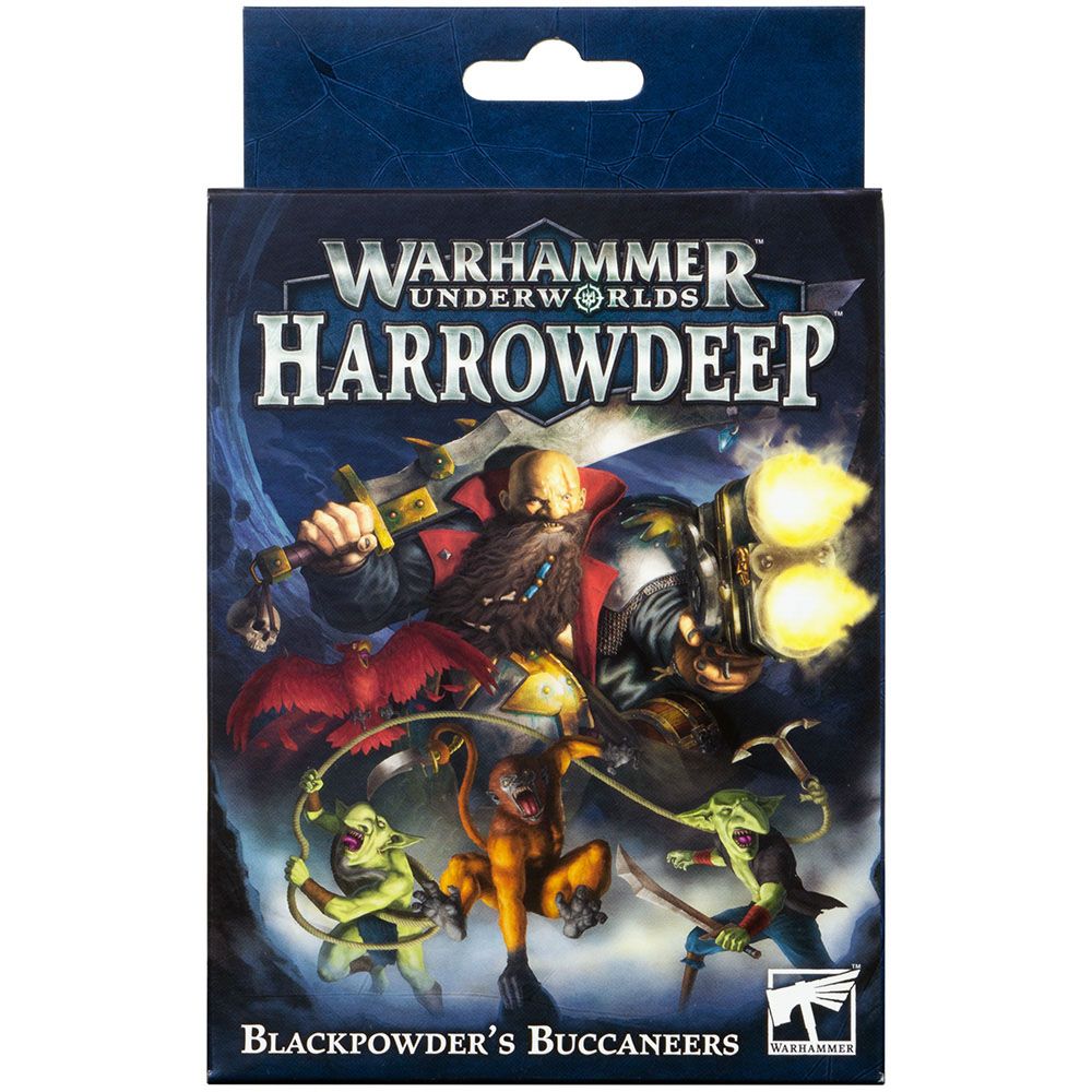 Набор миниатюр Warhammer Games Workshop, Warhammer Underworlds: Blackpowder's Buccaneers
Набор миниатюр Warhammer Games Workshop, Warhammer Underworlds: Blackpowder's Buccaneers