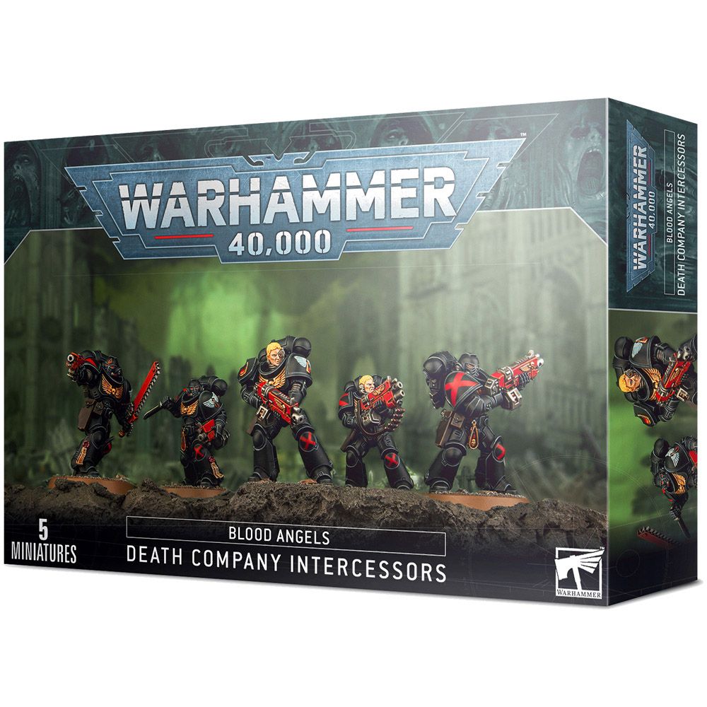 Набор миниатюр Warhammer Games Workshop, Blood Angels: Death Company Intercessors
Набор миниатюр Warhammer Games Workshop, Blood Angels: Death Company Intercessors