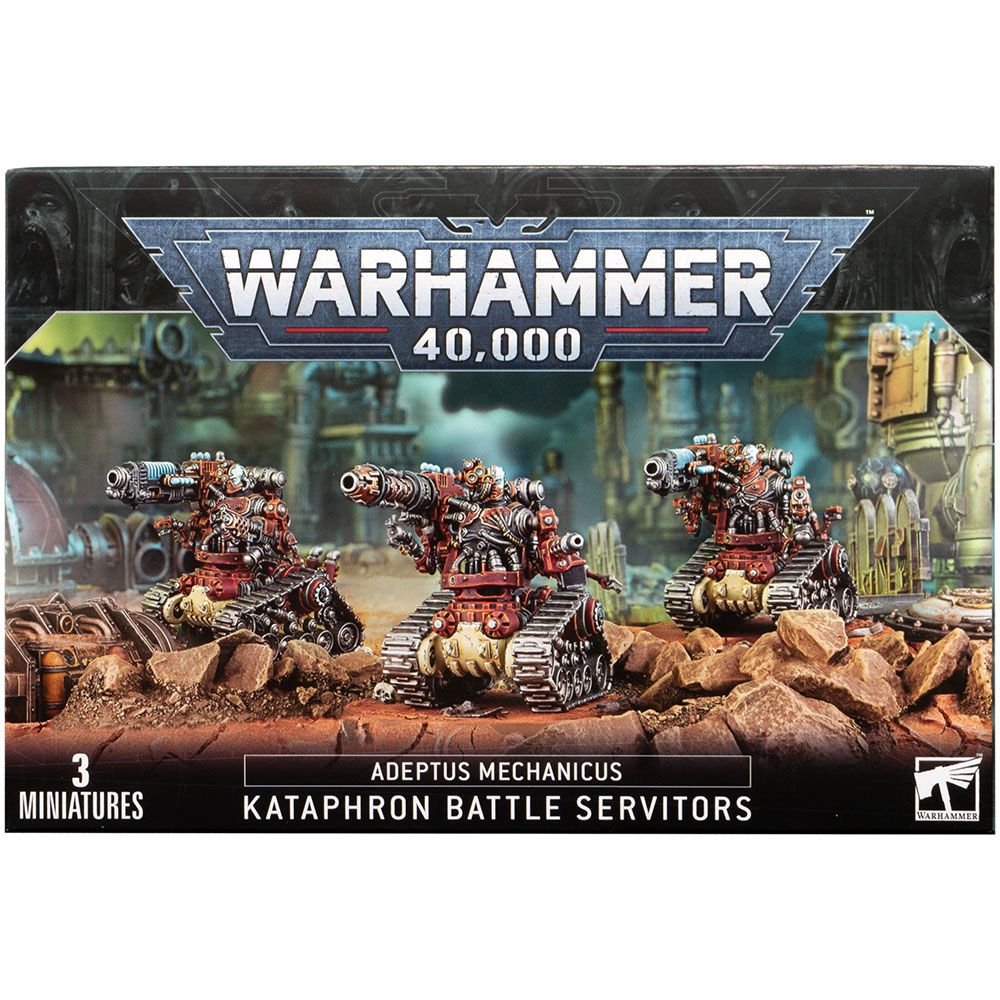 Набор миниатюр Warhammer Games Workshop, Adeptus Mechanicus: Kataphron Battle Servitors
Набор миниатюр Warhammer Games Workshop, Adeptus Mechanicus: Kataphron Battle Servitors
