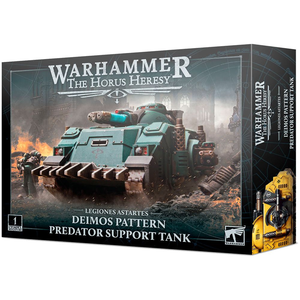 Набор миниатюр Warhammer Games Workshop, Legiones Astartes: Deimos Pattern Predator Support Tank
Набор миниатюр Warhammer Games Workshop, Legiones Astartes: Deimos Pattern Predator Support Tank