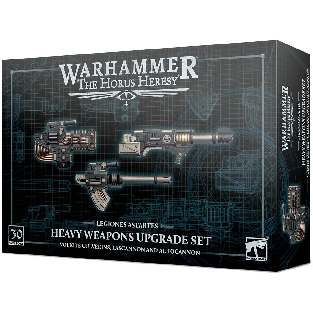 Набор миниатюр Warhammer Games Workshop, Legiones Astartes: Heavy Weapons Upgrade Set – Volkite Culverins, Lascannons and Autocannons
Набор миниатюр Warhammer Games Workshop, Legiones Astartes: Heavy Weapons Upgrade Set – Volkite Culverins, Lascannons and Autocannons