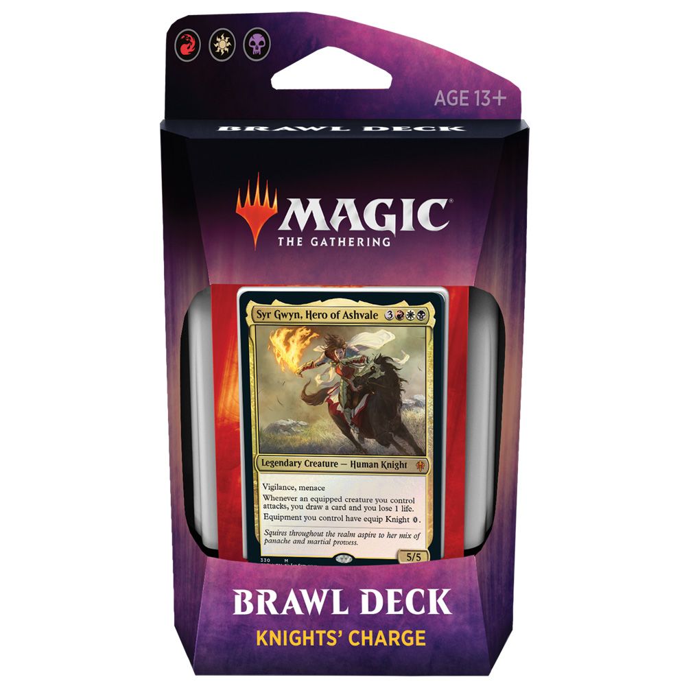 Колода Wizards of the Coast, MTG. Throne of Eldraine. Brawl Deck: Knight's Charge
Колода Wizards of the Coast, MTG. Throne of Eldraine. Brawl Deck: Knight's Charge