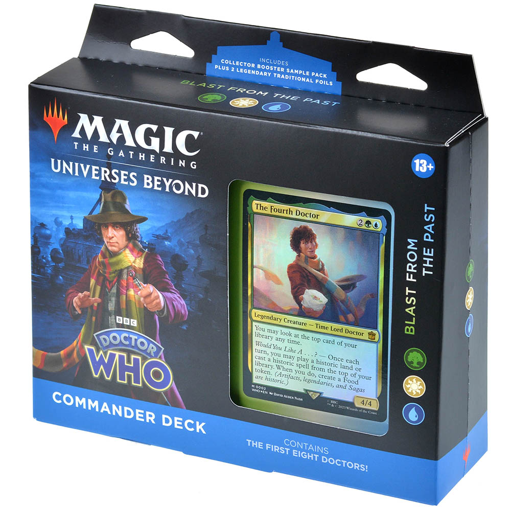 Mtg Universes Beyond Doctor Who Commander Blast From The Past