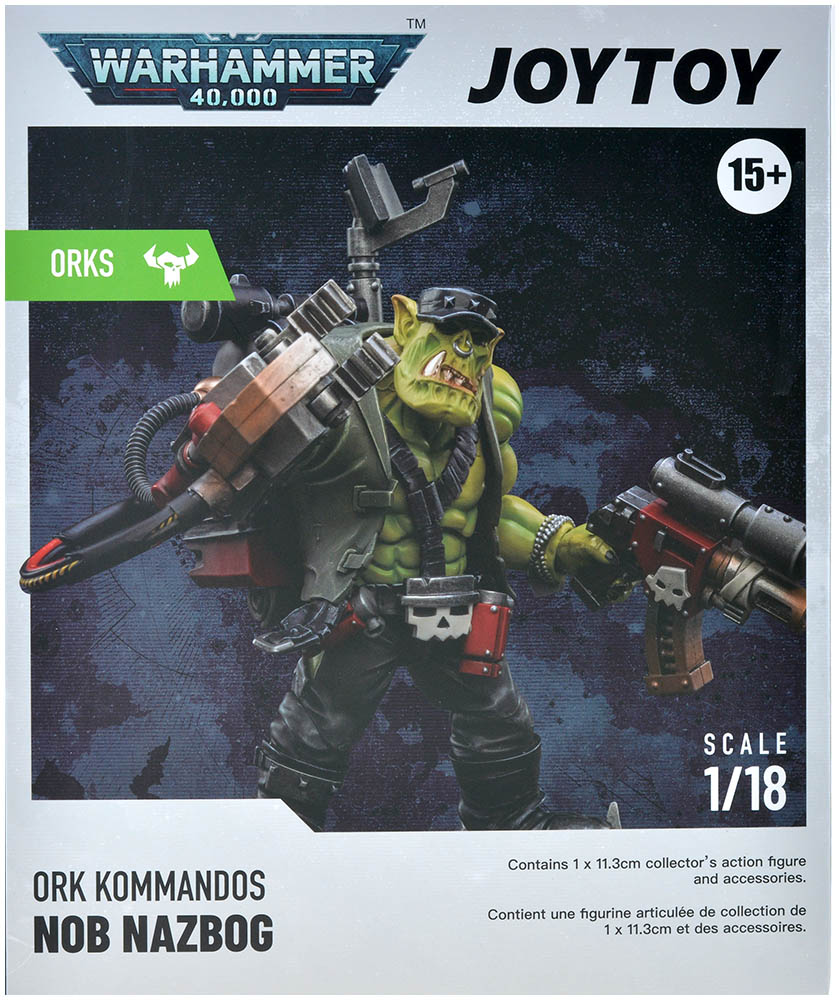 Joytoy Warhammer Ork Kommandos Nob Nazbog