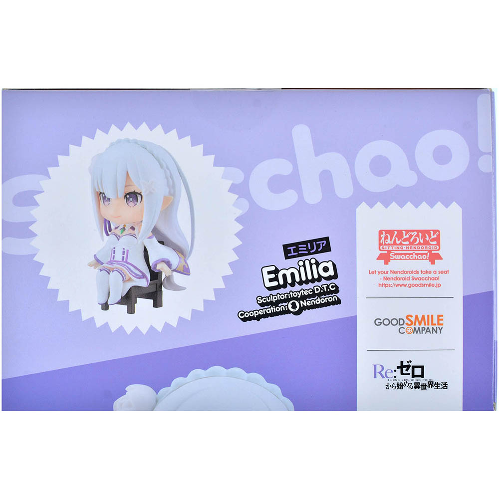 Фигурка Nendoroid Swacchao. Re:Zero Starting Life in Another World: Emilia