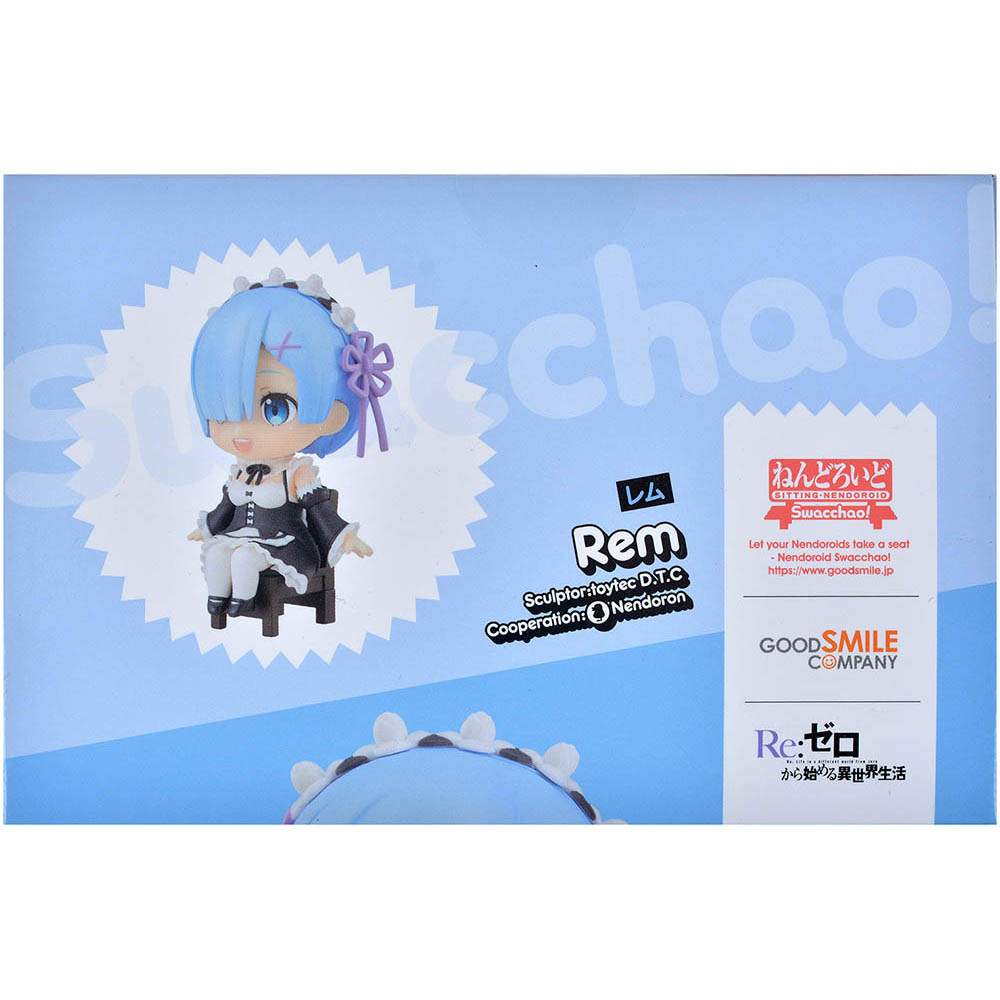 Фигурка Nendoroid Swacchao. Re:Zero Starting Life in Another World: Rem |  Купить настольную игру в магазинах Hobby Games