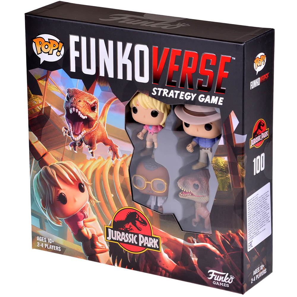 FunkoVerse Strategy Game: Jurassic Park 4-Pack