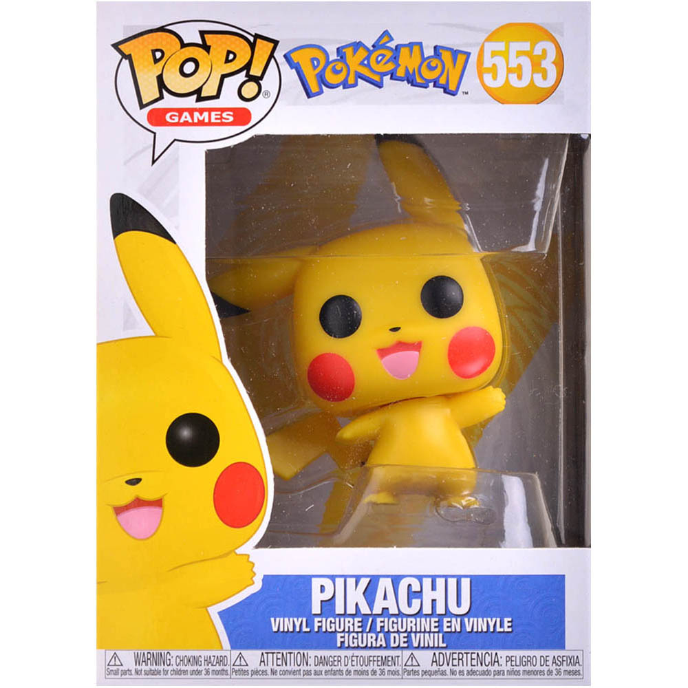 Фигурка Funko POP! Games. Pokemon: Pikachu Waving | Купить настольную игру  в магазинах Hobby Games | Hobby Games