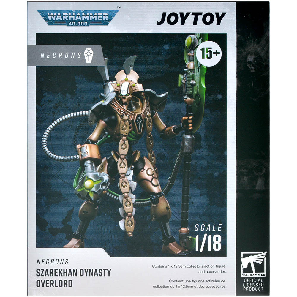 Warhammer 40K: Necrons Szarekhan Dynasty Overlord (1:18 Scale)