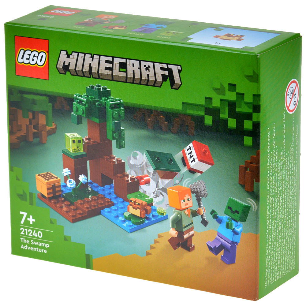 Конструктор LEGO Minecraft: Болотное приключение 21240 | Hobby Games