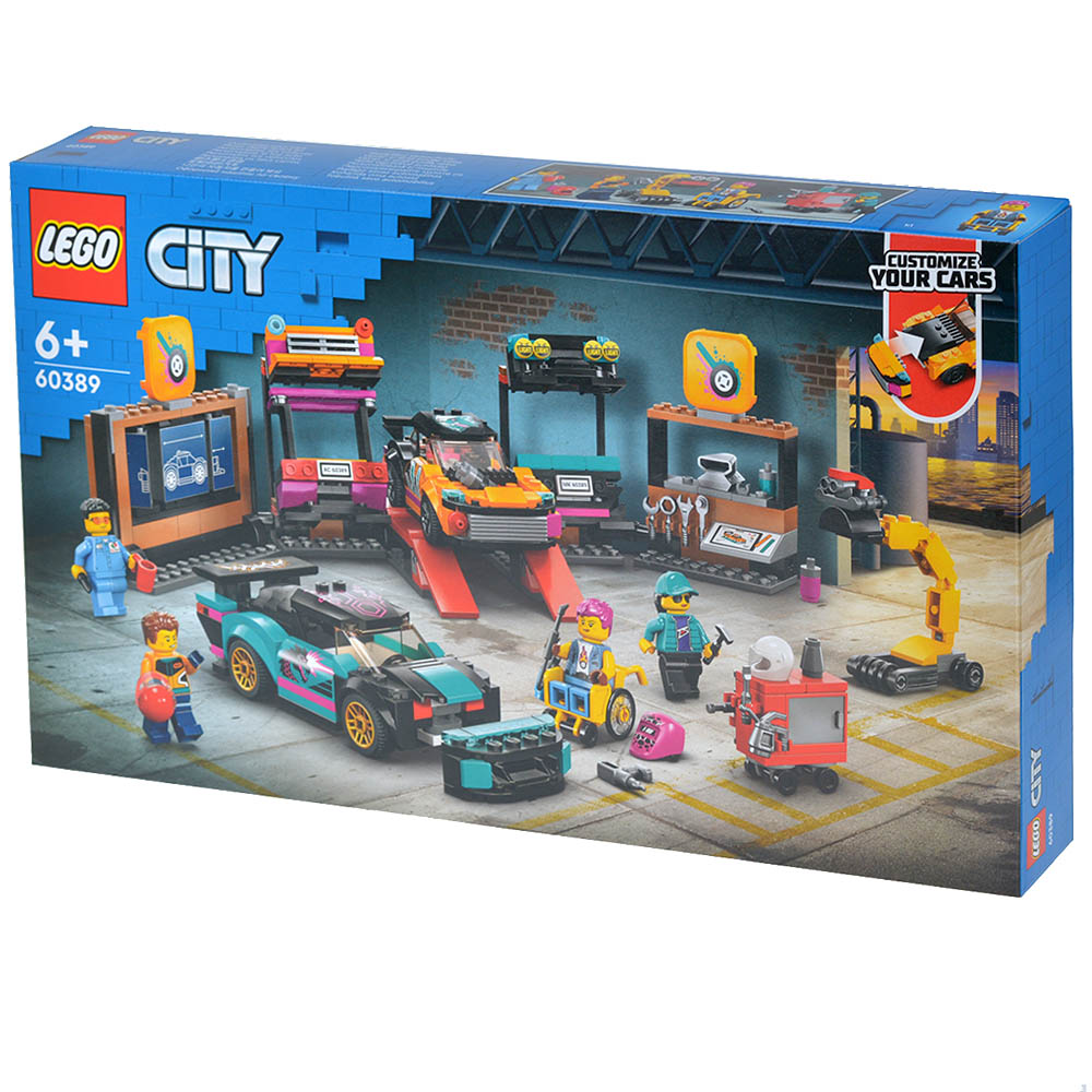 Конструктор LEGO City: Автомобильная мастерская 60389