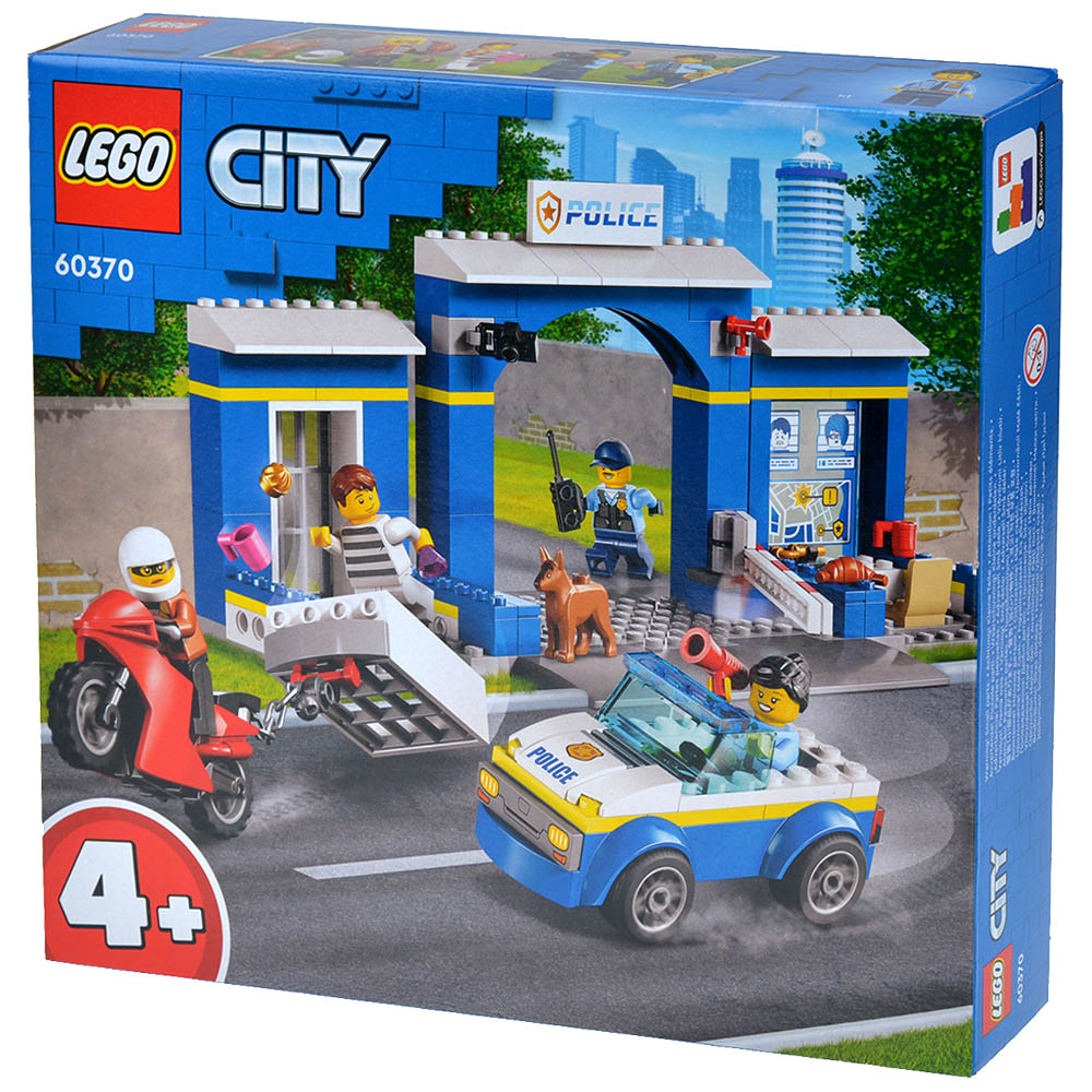 Конструктор LEGO City: Побег из полицейского участка 60370