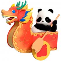 Фигурка-сюрприз PANDA ROLL: Dragon Boat Racing