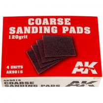 AK Tools: Coarse Sanding Pads 120 Grit (4 шт.)