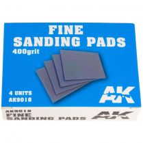 AK Tools: Fine Sanding Pads 400 Grit (4 шт.)