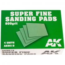 AK Tools: Super Fine Sanding Pads 800 Grit (4 шт.)