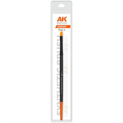 Кисть AK Synthetic Brush: Flat 4