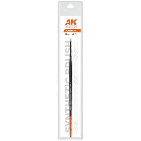 Кисть AK Synthetic Brush: Round 0
