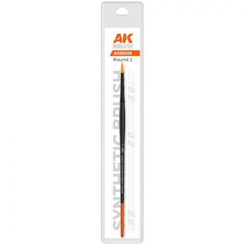 Кисть AK Synthetic Brush: Round 2