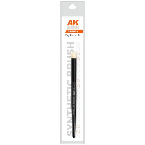 Кисть AK Synthetic Dry Brush: M