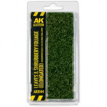 AK Diorama: Leaves And Shrubberry Foliage (elongated)