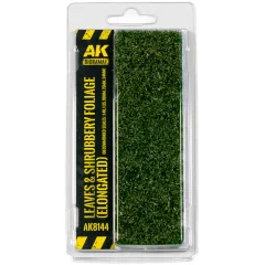 AK Diorama: Leaves And Shrubberry Foliage (elongated)