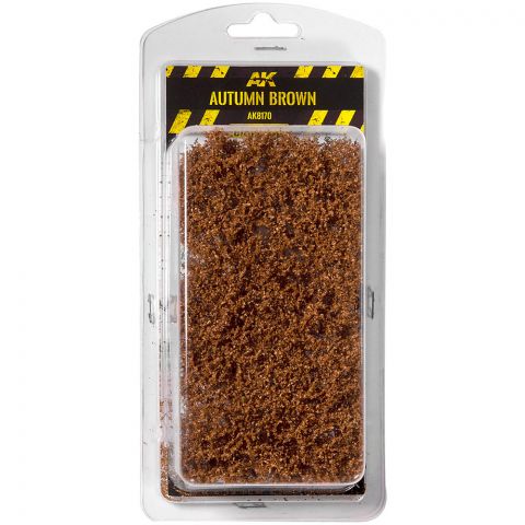 AK Diorama: Autumn Brown Shrubberies