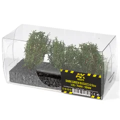 AK Diorama: Dark Green Bushes (75/90 мм)