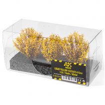 AK Diorama: Light Yellow Bushes (75/90 мм)