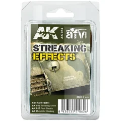 Набор красок AK Interactive: Streaking Effects Set AK062