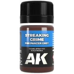 Краска AK Interactive Effects: Streaking Grime for Panzer Grey AK069 (35 мл)