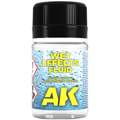 Краска AK Interactive Effects: Wet Effects Fluid AK079 (35 мл)
