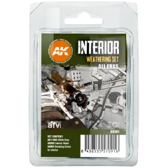 Набор красок AK Interactive: Interior Weathering Set AK091