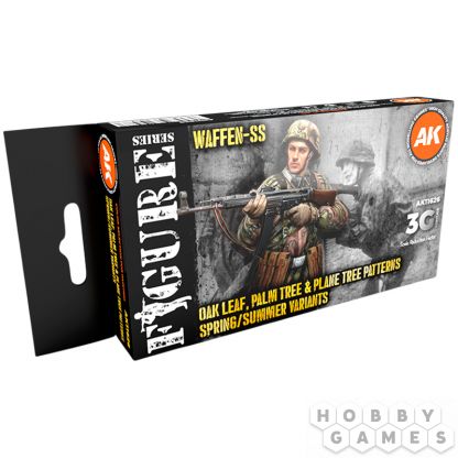 Набор красок AK Interactive: Oak Leaf, Palm Tree & Plane Tree Patterns Spring/Summer Variants AK11626