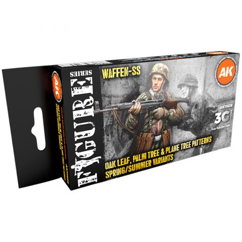 Набор красок AK Interactive: Oak Leaf, Palm Tree & Plane Tree Patterns Spring/Summer Variants AK11626