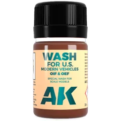 Краска AK Interactive Washes: For U.S. Modern Vehicles OIF & OEF AK121