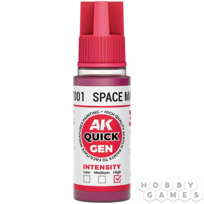 Отзывы о Краска AK Interactive Quick Gen: Space Magenta AK17001 (18 мл)