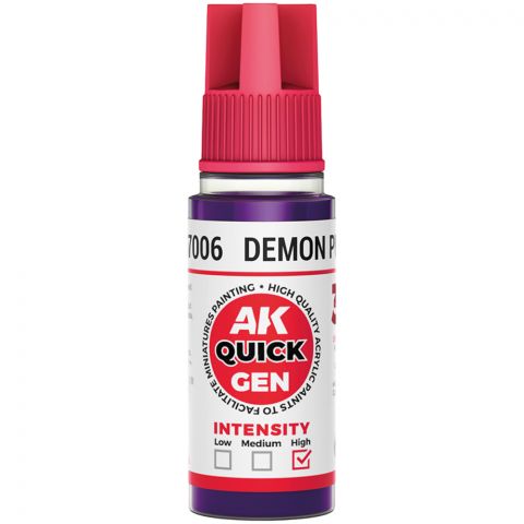 Краска AK Interactive Quick Gen: Demon Purple AK17006 (18 мл)