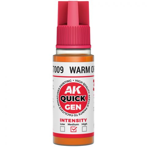Краска AK Interactive Quick Gen: Warm Orange AK17009 (18 мл)