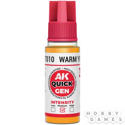 Краска AK Interactive Quick Gen: Warm Yellow AK17010 (18 мл)